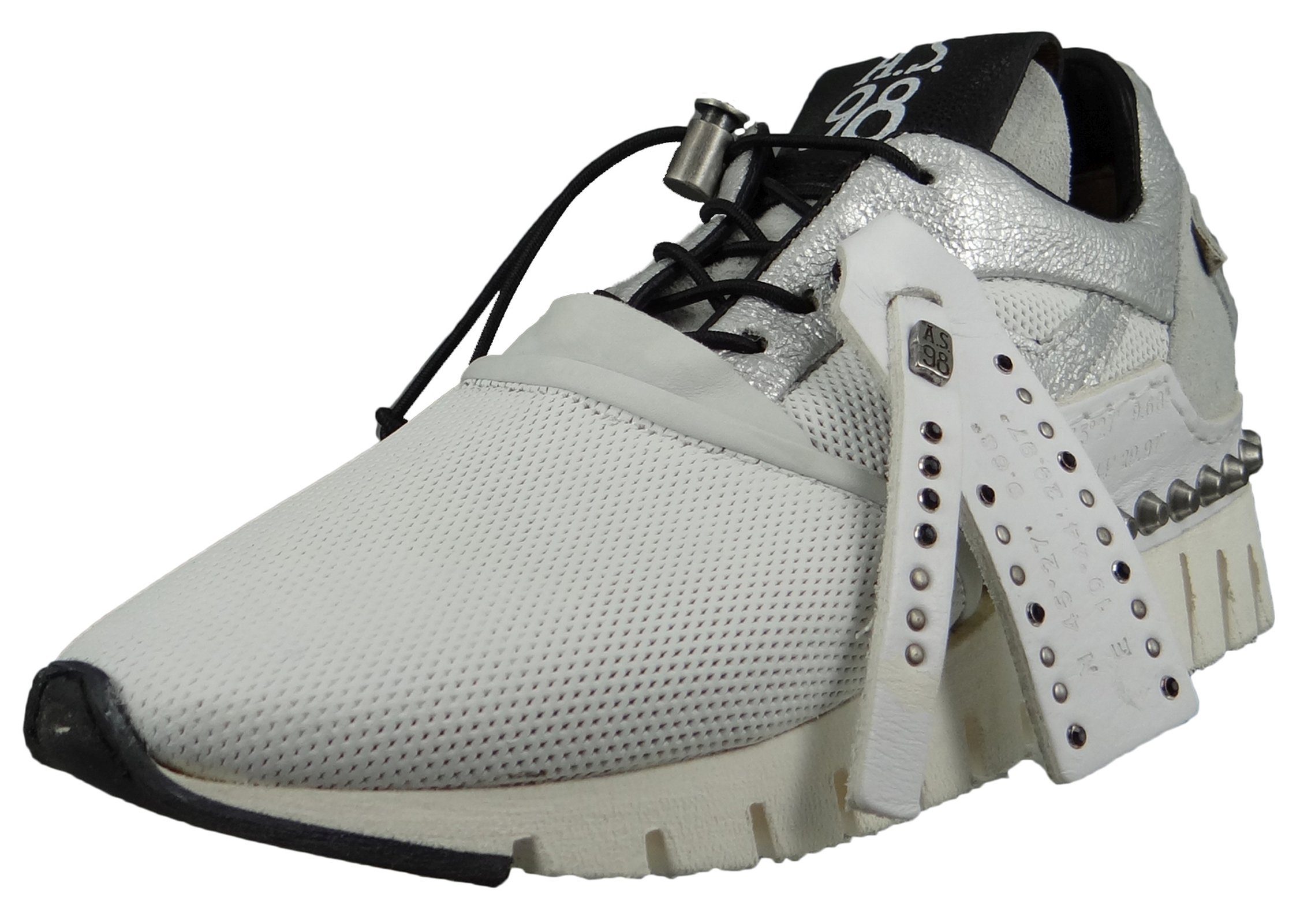 A.S.98 647127-0201-0001 Denalux Bianco Sneaker