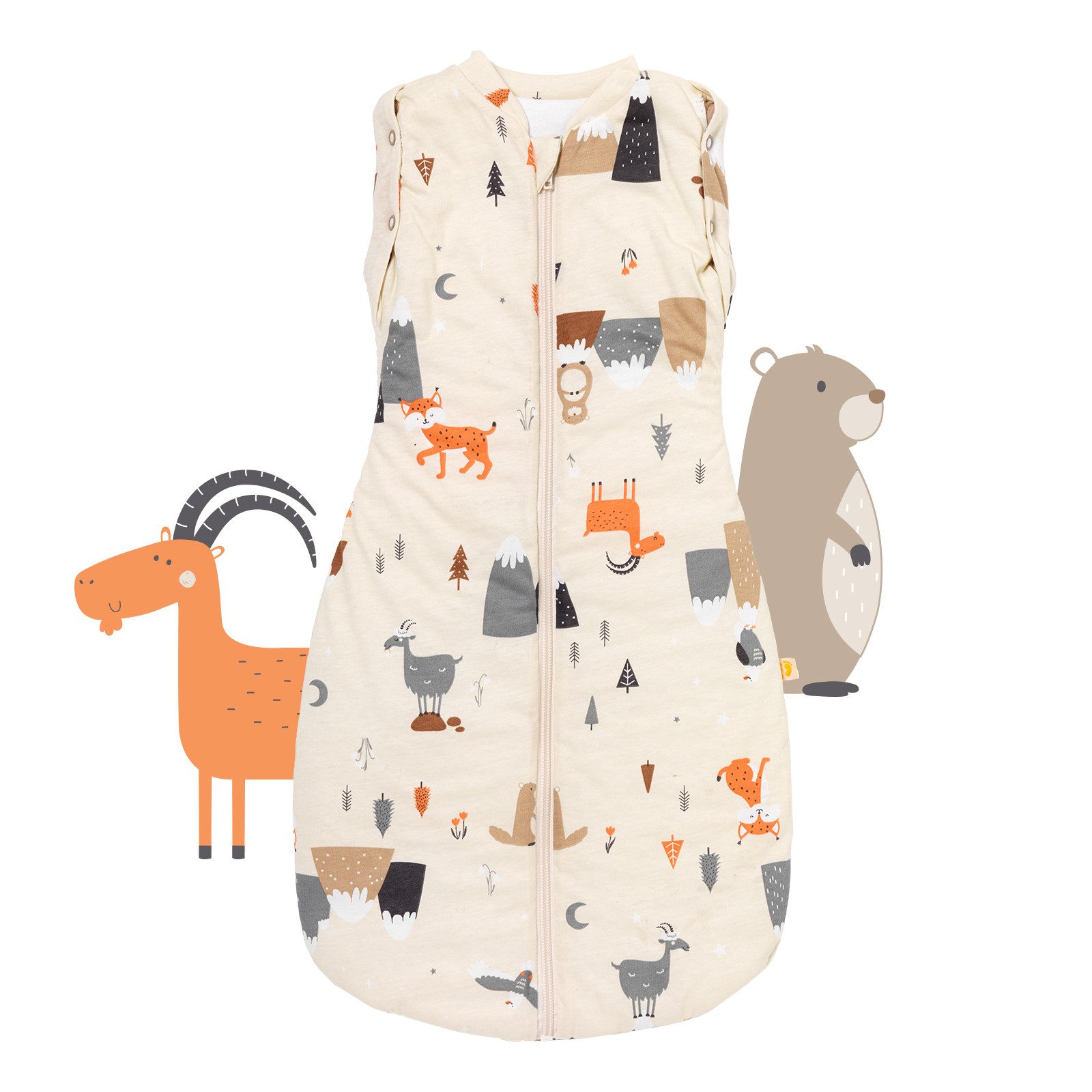 Kinderschlafsack Babyschlafsack,Pucksack, Swaddle 1.0 Tog OEKO-TEX zertifiziert