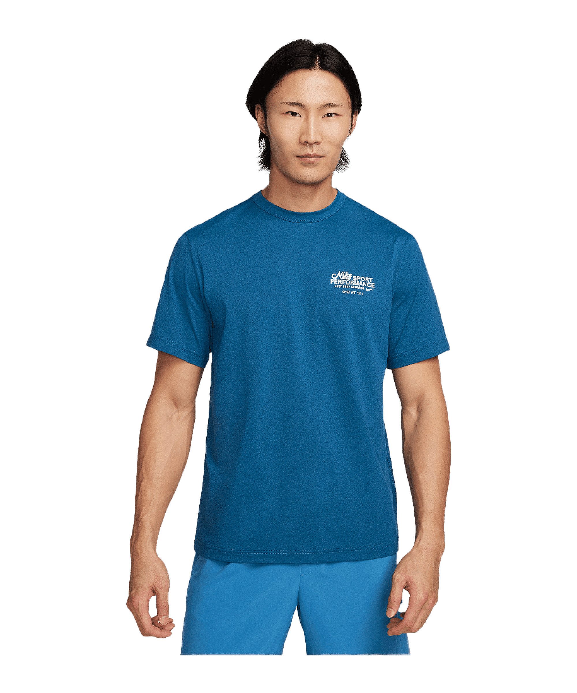 Nike T-Shirt Nike Performance Dri-Fit Uv Hyverse T-Shirt Polyester