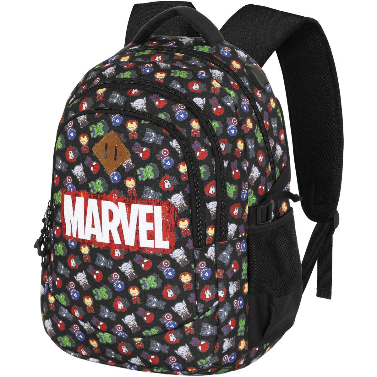 MARVEL Kinderrucksack The Avengers Chibi-PLUS Running Unisex Kinder