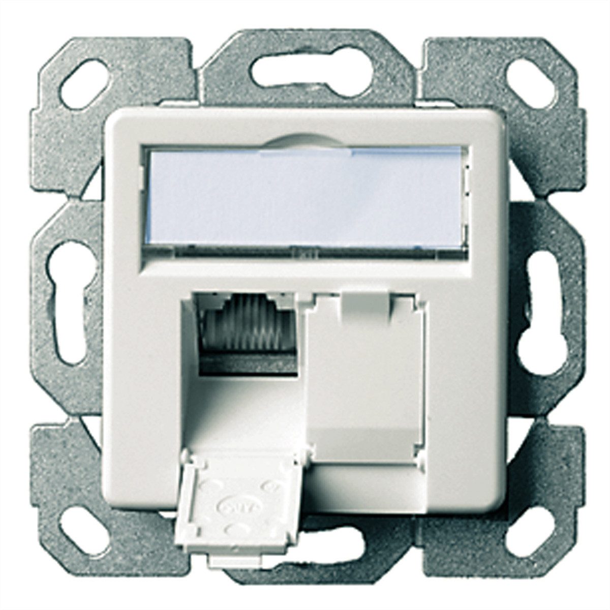 Dose AMJ45 UP/50 2x RJ-45 Kat.6 (Class E) Netzwerk-Panel