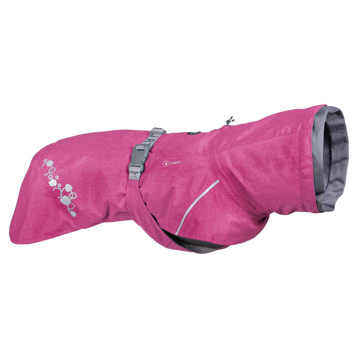 HURTTA Hundemantel Monsoon Regenmantel II ECO ruby (pink)