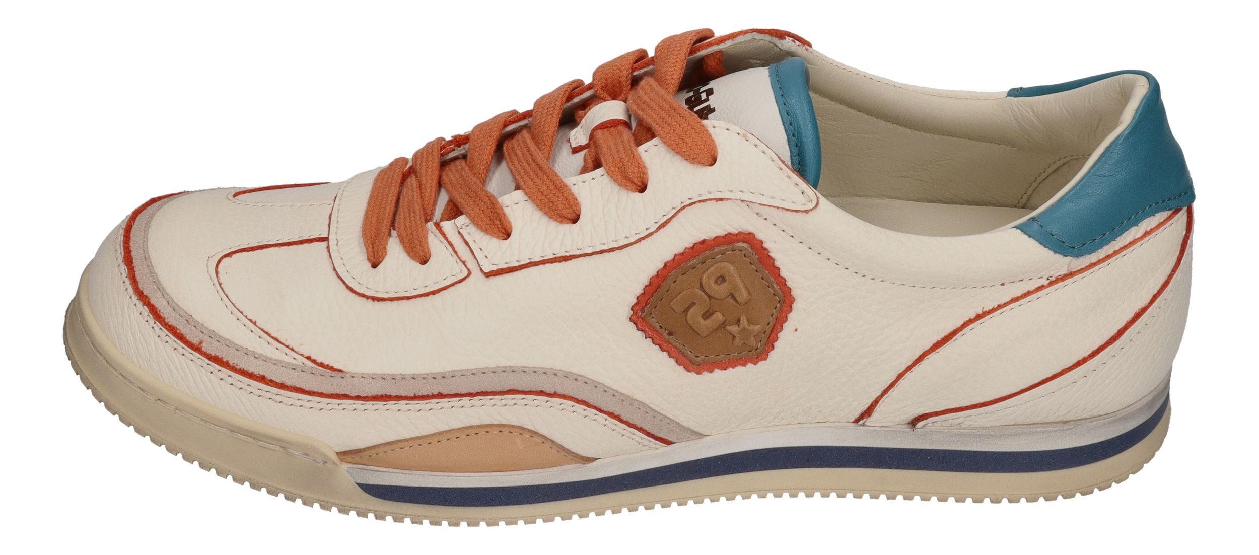 Kamo-Gutsu SCUDO 006 Sneaker Crema + Arancio günstig online kaufen