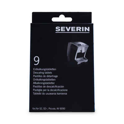 Severin ZB 8697 9 Stück Tabletten für Kaffeevollautomaten S2,S2 und S3 Entkalkungstabletten (für Kaffeemaschine)