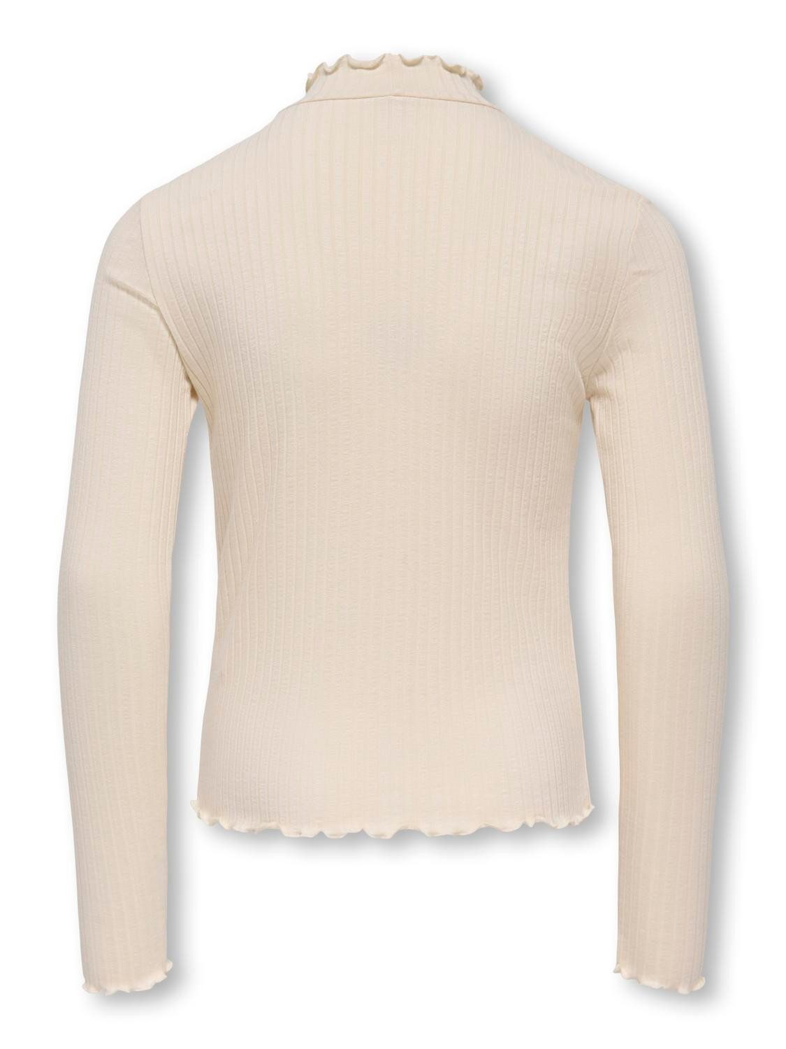 KIDS ONLY Langarmshirt Kogfransiska Schl Ls Hi-Nck Top Jrs