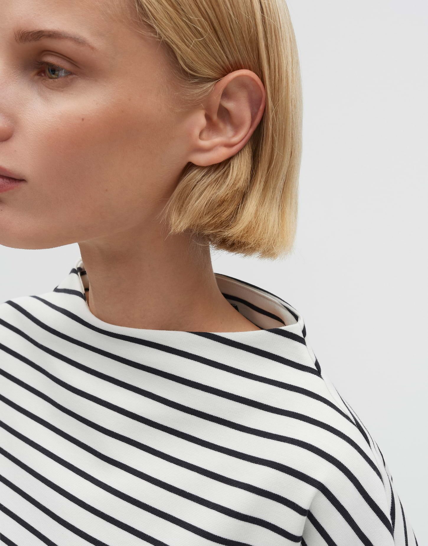 someday 3/4-Arm-Shirt KALEO Loose aus BCI Cotton Mix weite Passform, leicht ausgestellt geschnitten