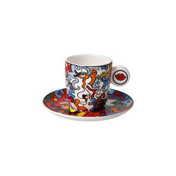 Goebel Tasse Goebel Pop Art Billy the Artist Espressotasse 'Evolution of Love I' 2023