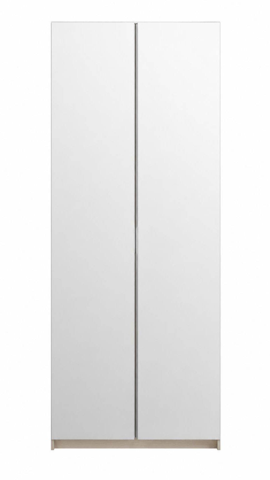 Xlmoebel Kleiderschrank Beiger Kleiderschrank mit 2 Modulen Spiegelschrank Schrank Regale