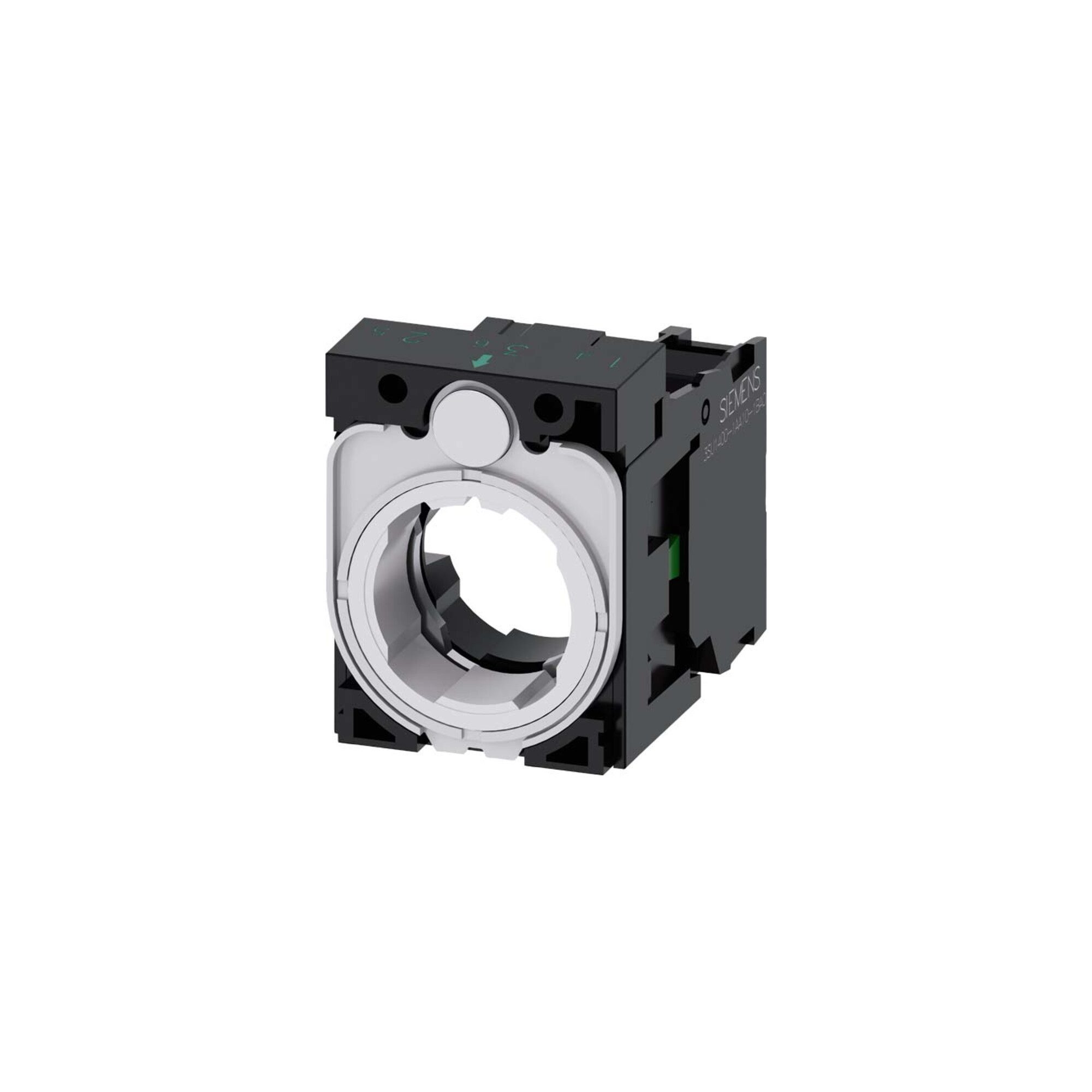 SIEMENS Sanitär-Installationsset Siemens Indus.Sector Halter f. 3 Module, 1S 3SU1500-1AA10-1BA0