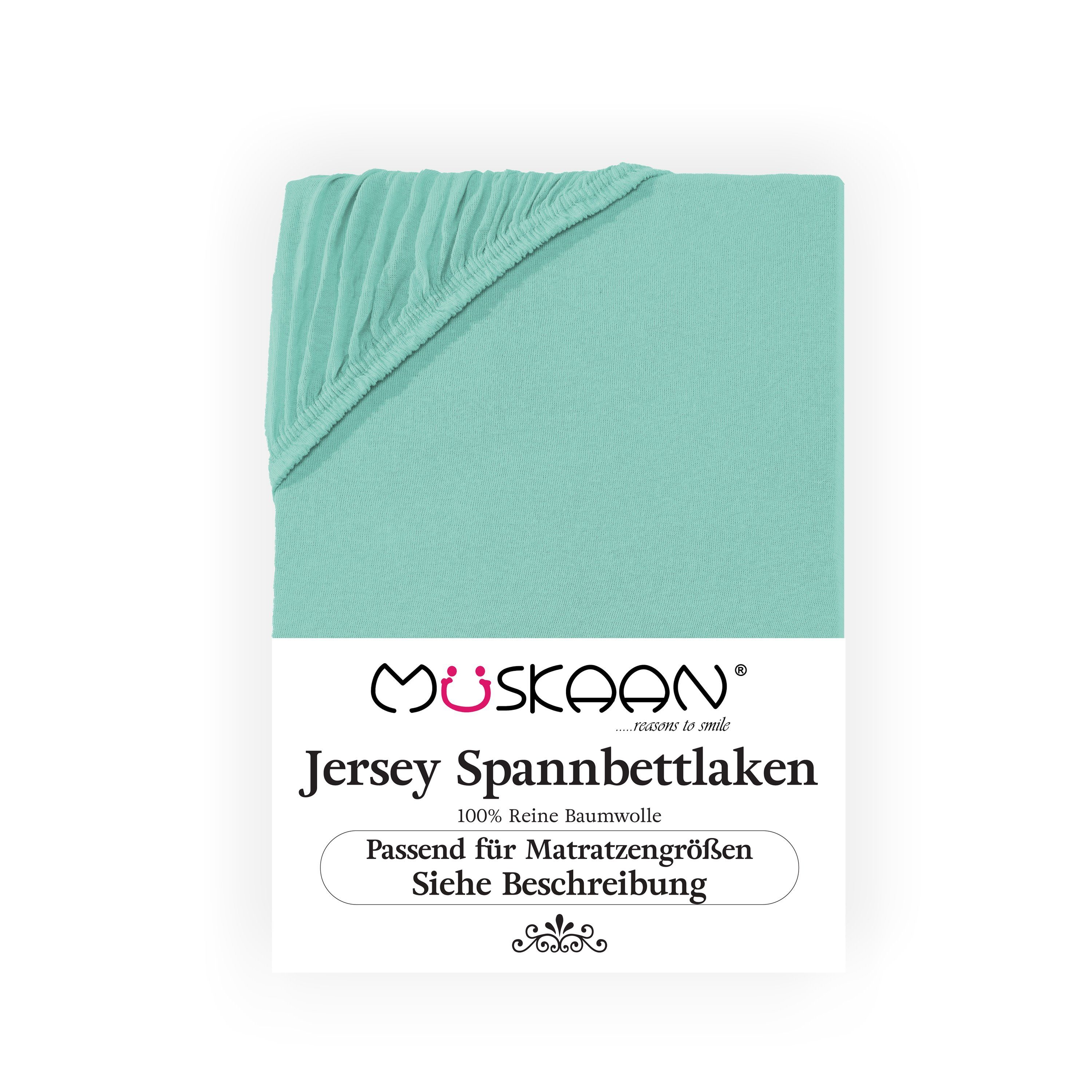 Müskaan Spannbettlaken 180x200 - 200x220 Boxspringbett günstig online kaufen
