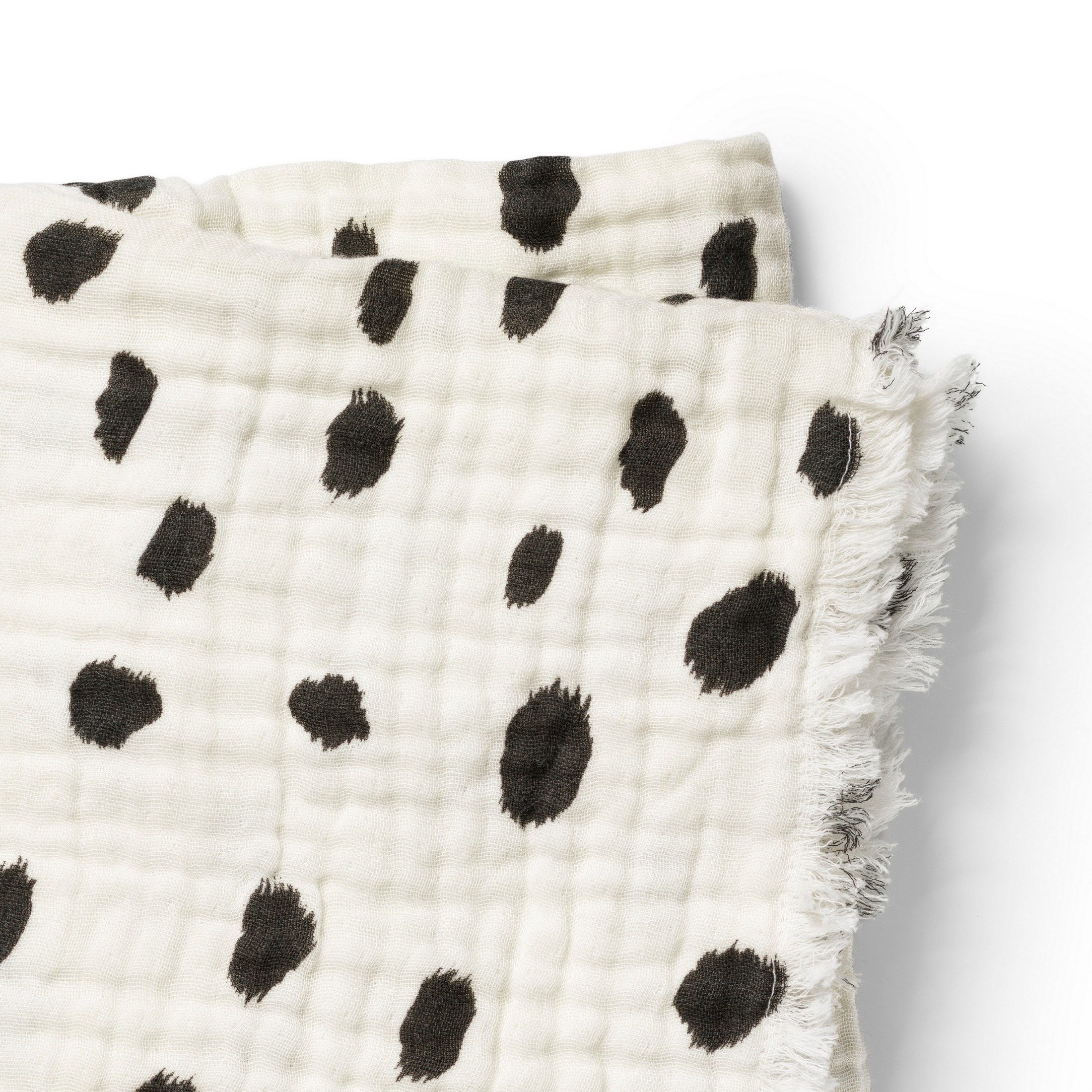 Babydecke Elodie - Soft Cotton Decke - Dalmatian Dots Grande 100 x 75 cm, Elodie, Babydecke, Kuscheldecke