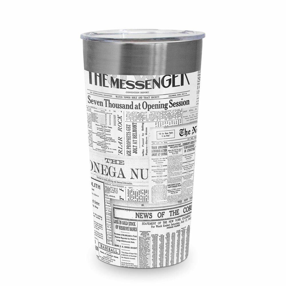 PPD Thermobecher The Messenger Steel Travel Mug 430 ml, Edelstahl