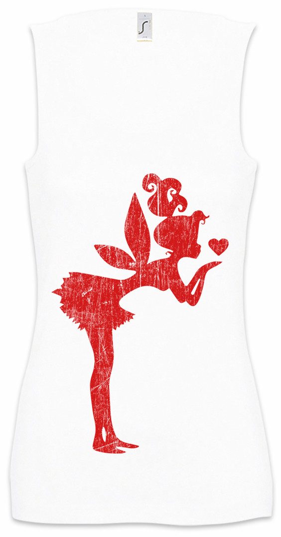 Tanktop Fairy IV Ärmelloses Damen T-Shirt Fairies Fee Prinzessin Einhorn
