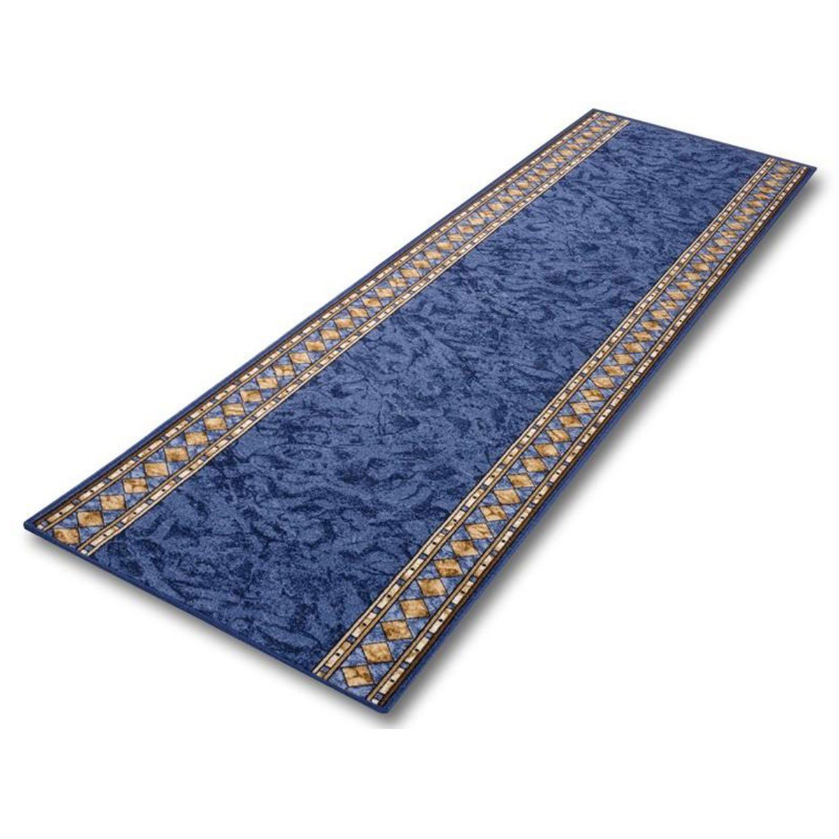 Läufer Rügen, Teppichläufer erhältlich in vielen Farben & Größen, Floordirekt, Höhe: 5 mm Blau