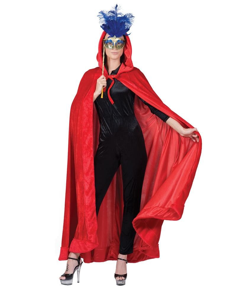 Kostüm Cape rot Onesize