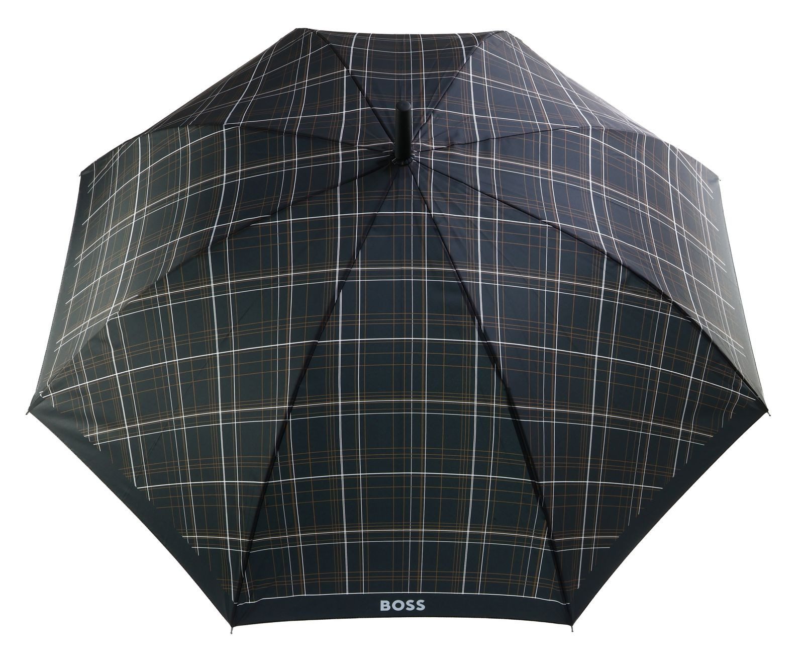 BOSS Stockregenschirm Checkered Umbrella
