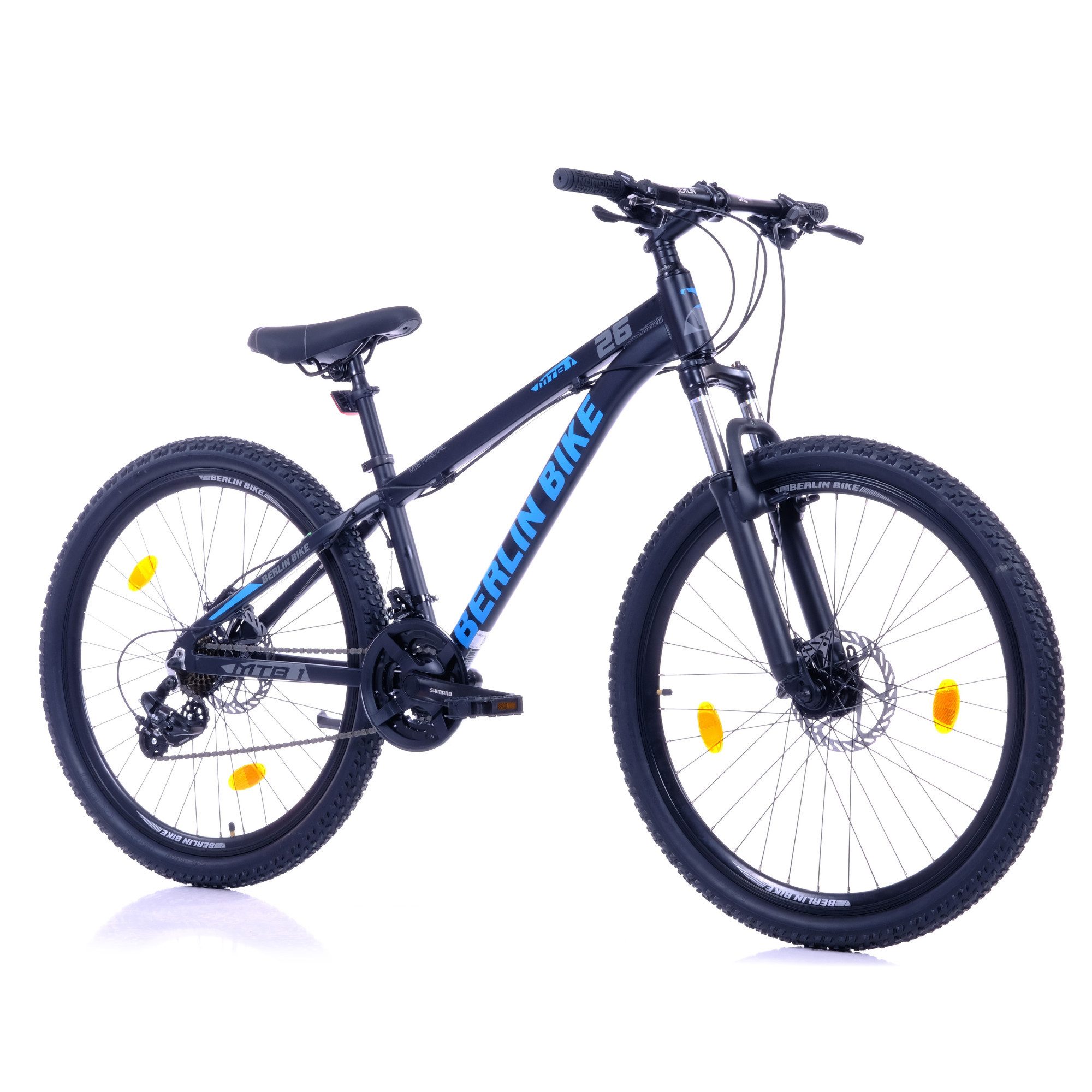 Mountainbike 26, 27.5, 29 Zoll Alu MTB - hydraulische Scheibenbremsen - Shimano Set