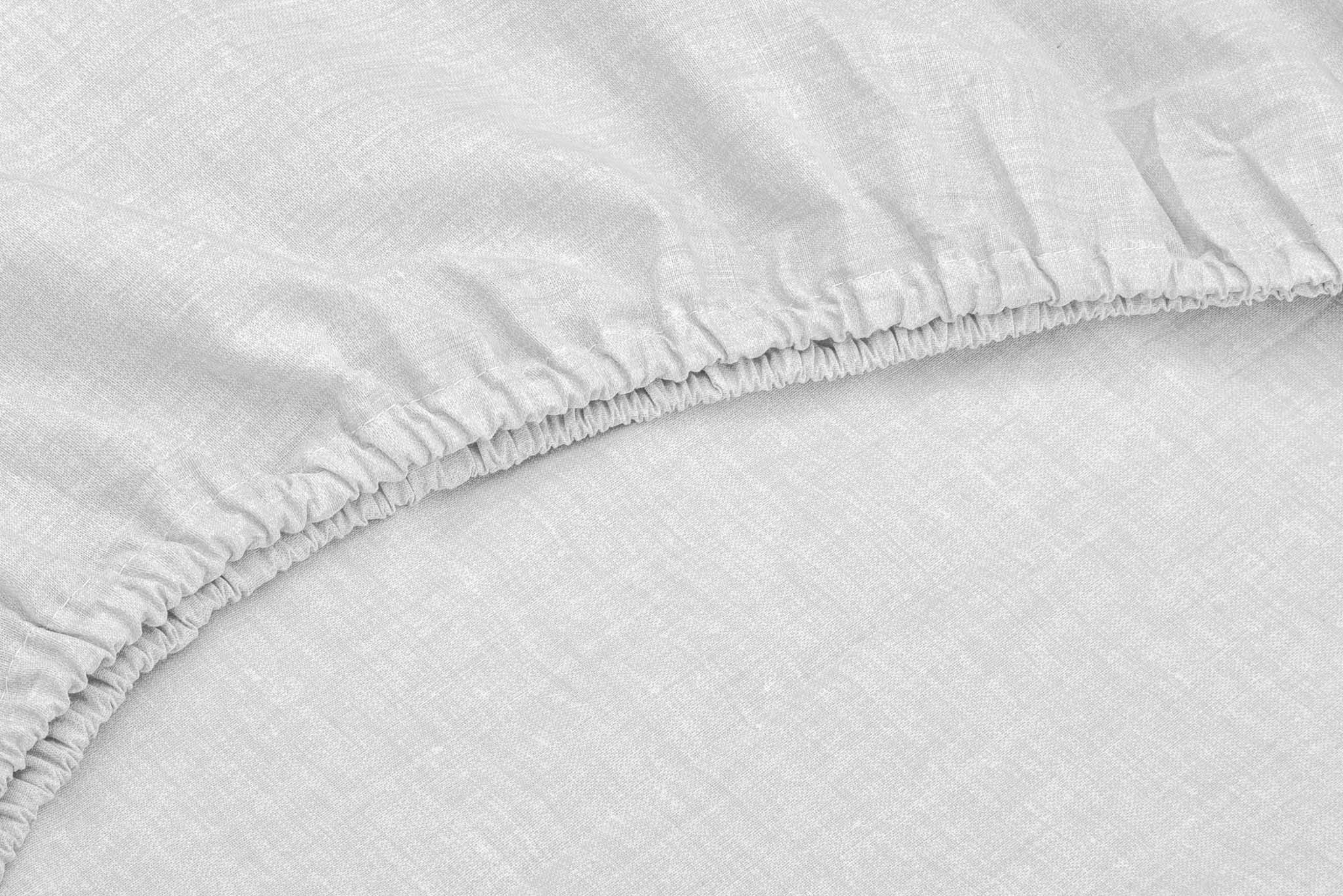 ZO HOME Spannbettlaken Lino, Renforcé, Gummizug: günstig online kaufen