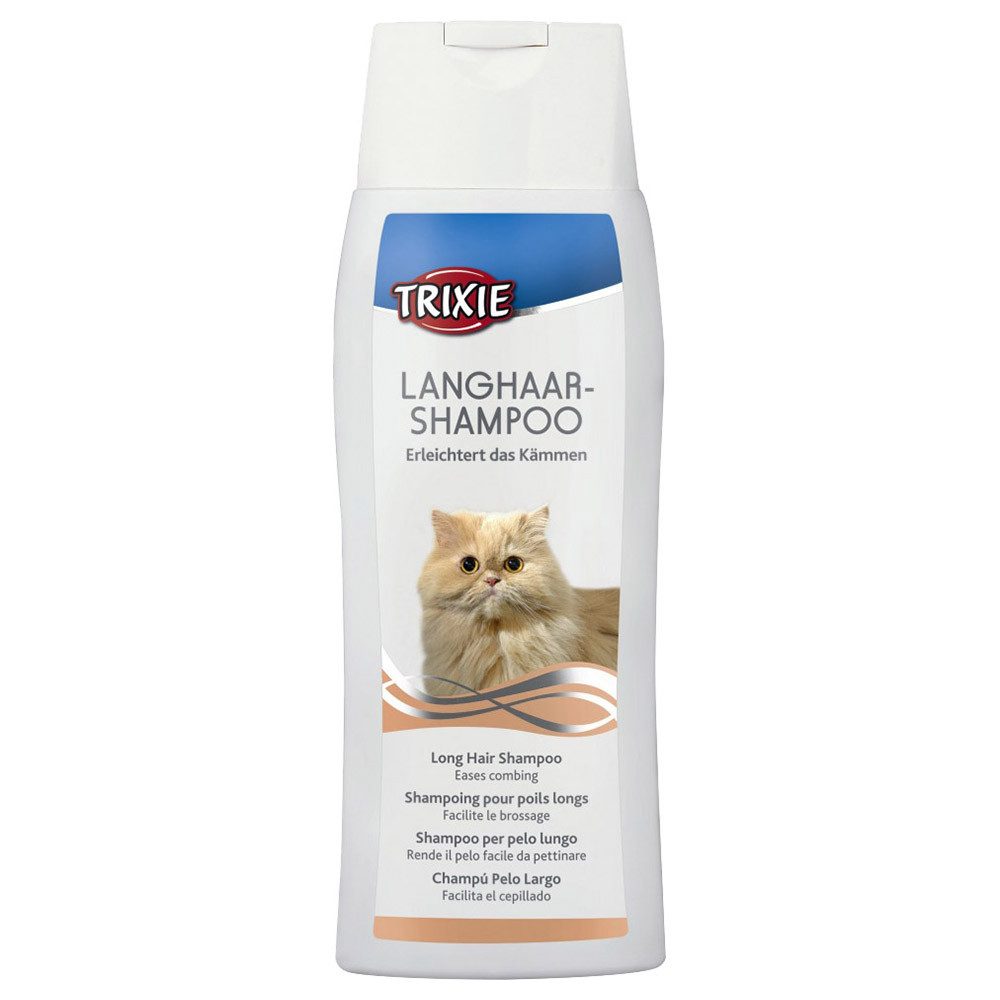 TRIXIE Tiershampoo Langhaar-Shampoo, Katze 250 ml, 100 ml