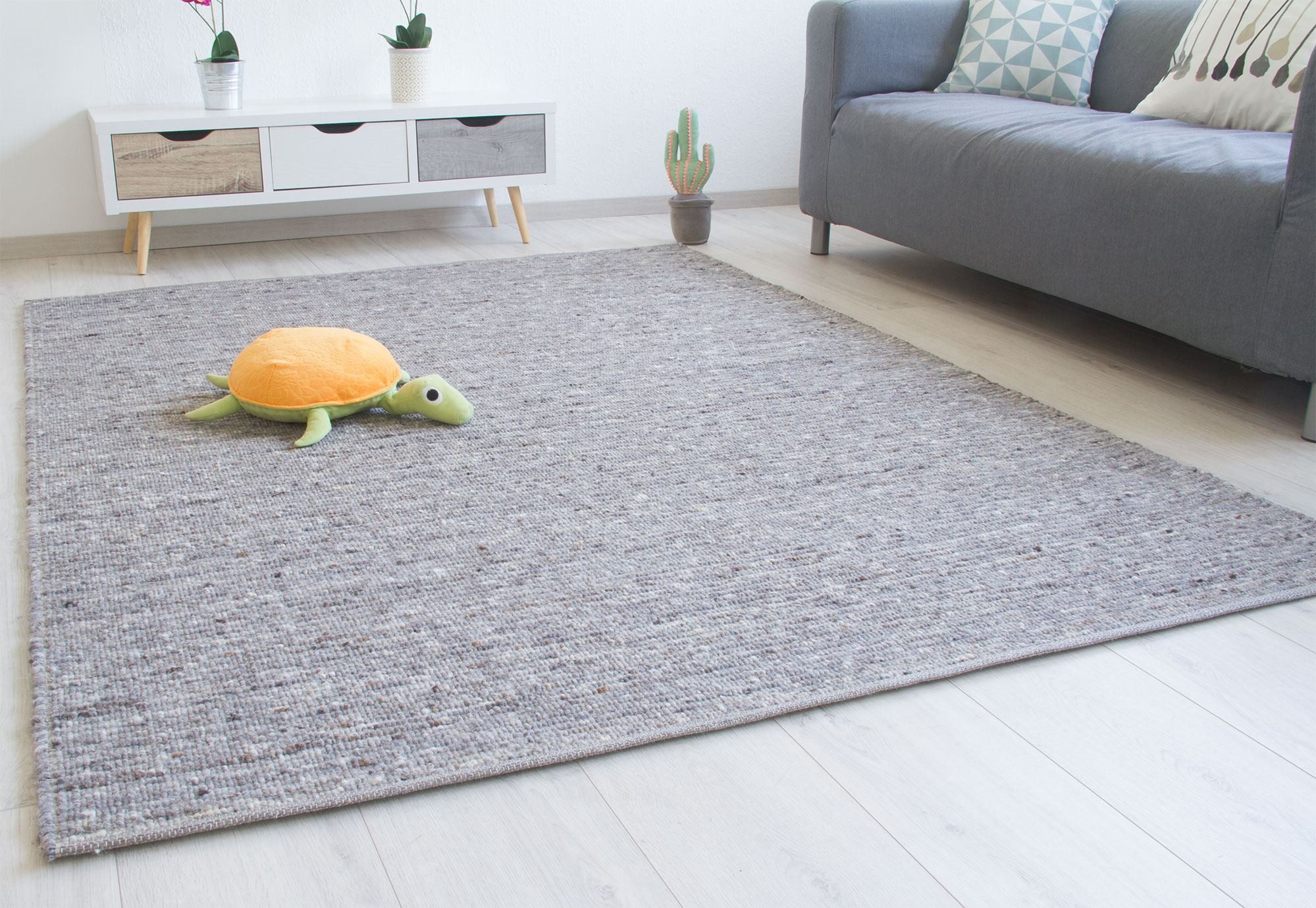 Steffensmeier Wollteppich Laufenburg, Rechteckig günstig online kaufen