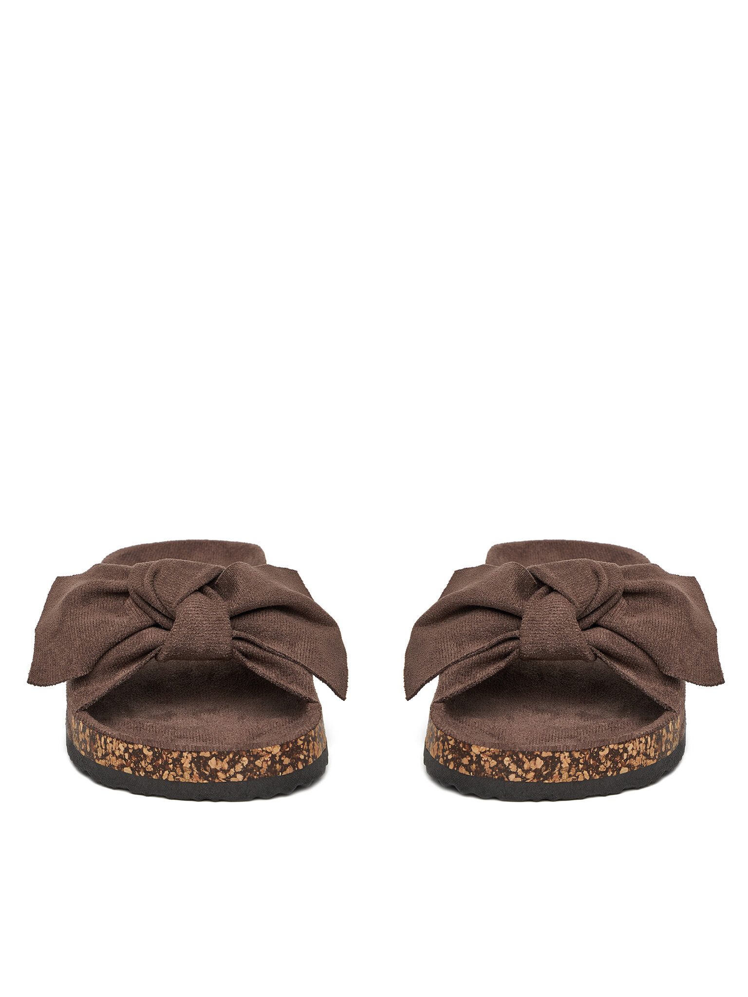 DeeZee Deezee Damen Flip-Flops Braun EA998-1 Badepantolette