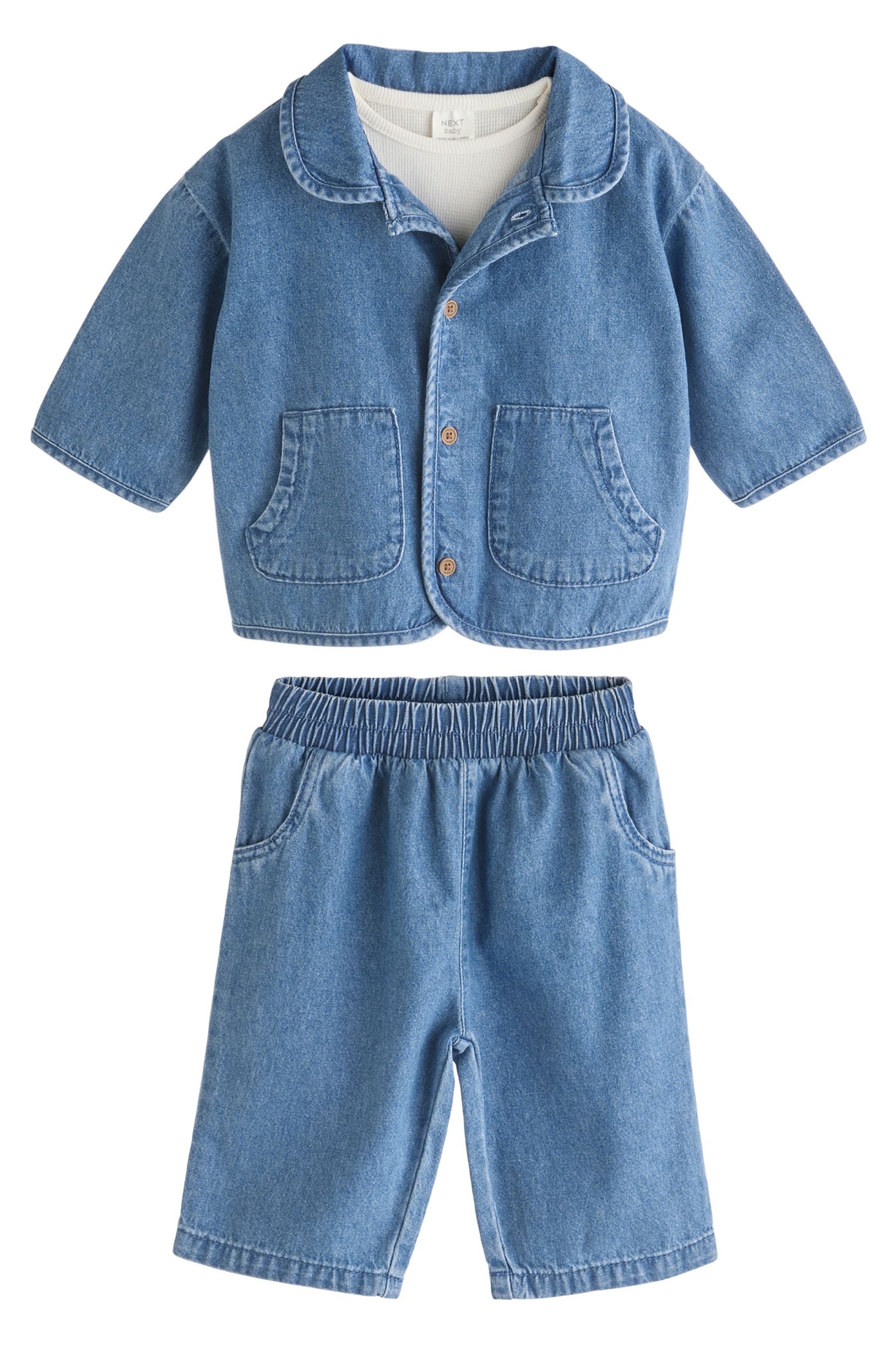 Hemd & Hose Baby Jacke und Hose im Set