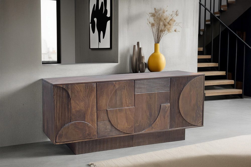 riess-ambiente Sideboard ART DECO 170cm braun günstig online kaufen