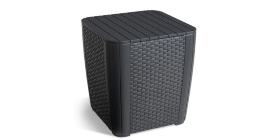 Allibert Hocker Allibert Luzon Beistelltisch/Hocker flaches günstig online kaufen