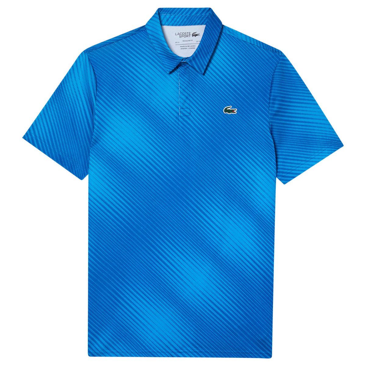 Lacoste Poloshirt Lacoste Allover Golf Polo Blau