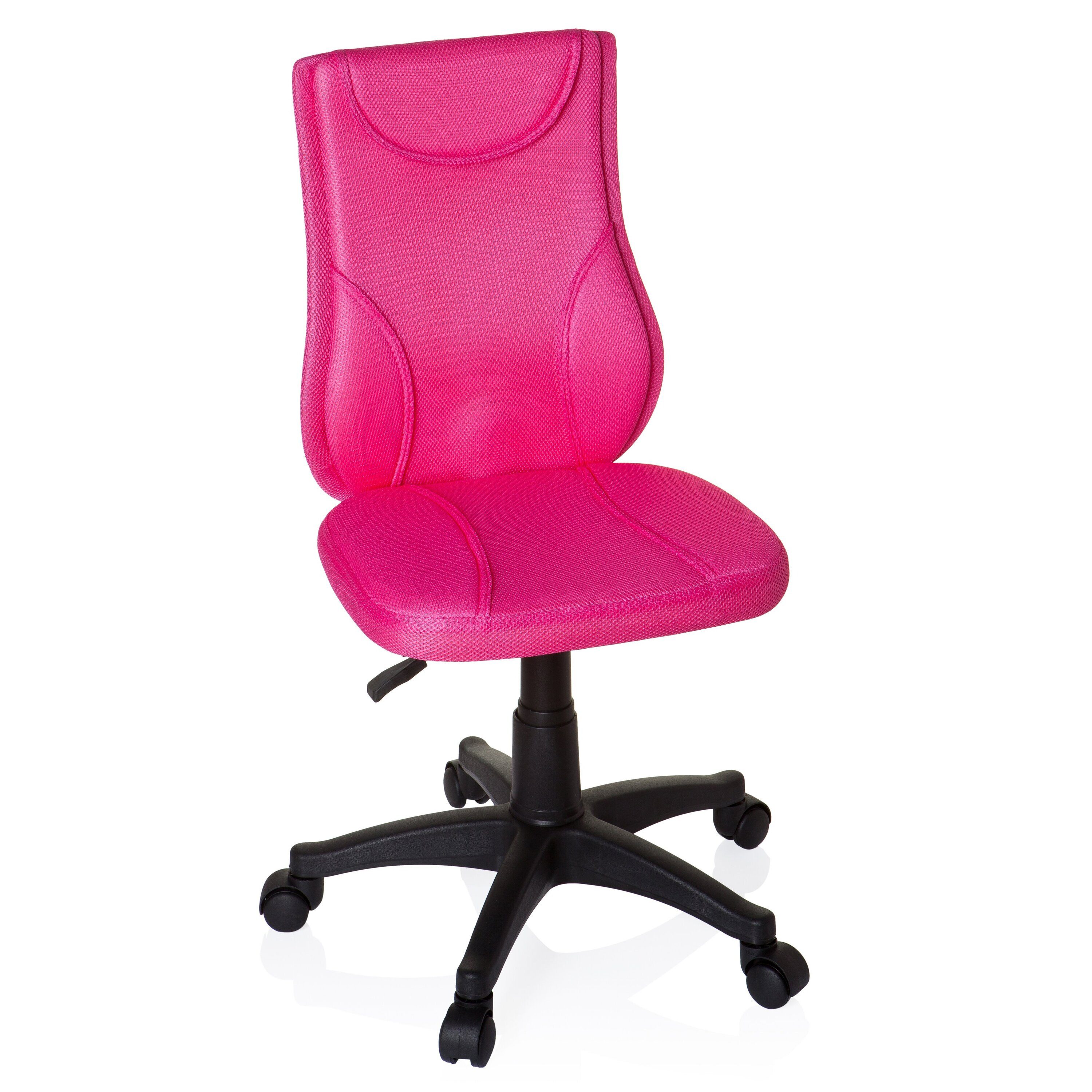 hjh OFFICE Drehstuhl Kinderdrehstuhl Kiddy Base Stoff ohne Armlehnen (1 St), Kinder Bürostuhl mitwachsend, ergonomisch