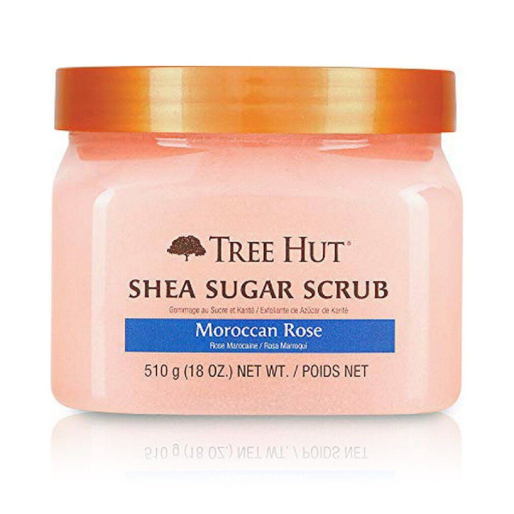 Tree Hut Körperpeeling Shea Sugar Scrub Moroccan Rose 510g
