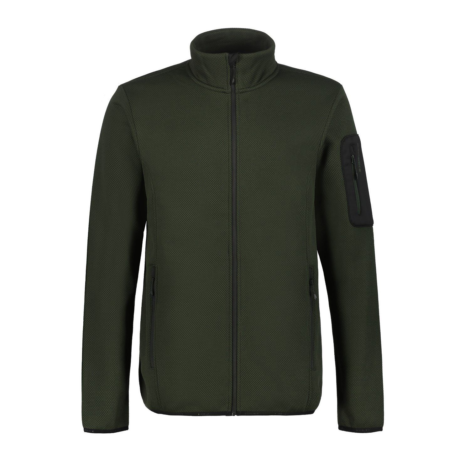 Icepeak Strickfleecejacke Bredstedt Midlayer ohne Kapuze