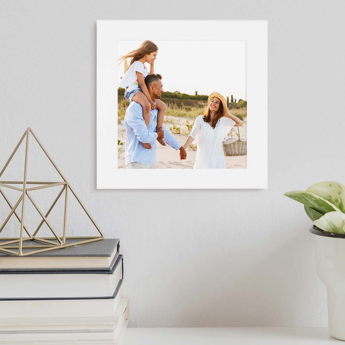 PHOTOLINI Bilderrahmen Poster-Einzelrahmen Modern Schmal günstig online kaufen