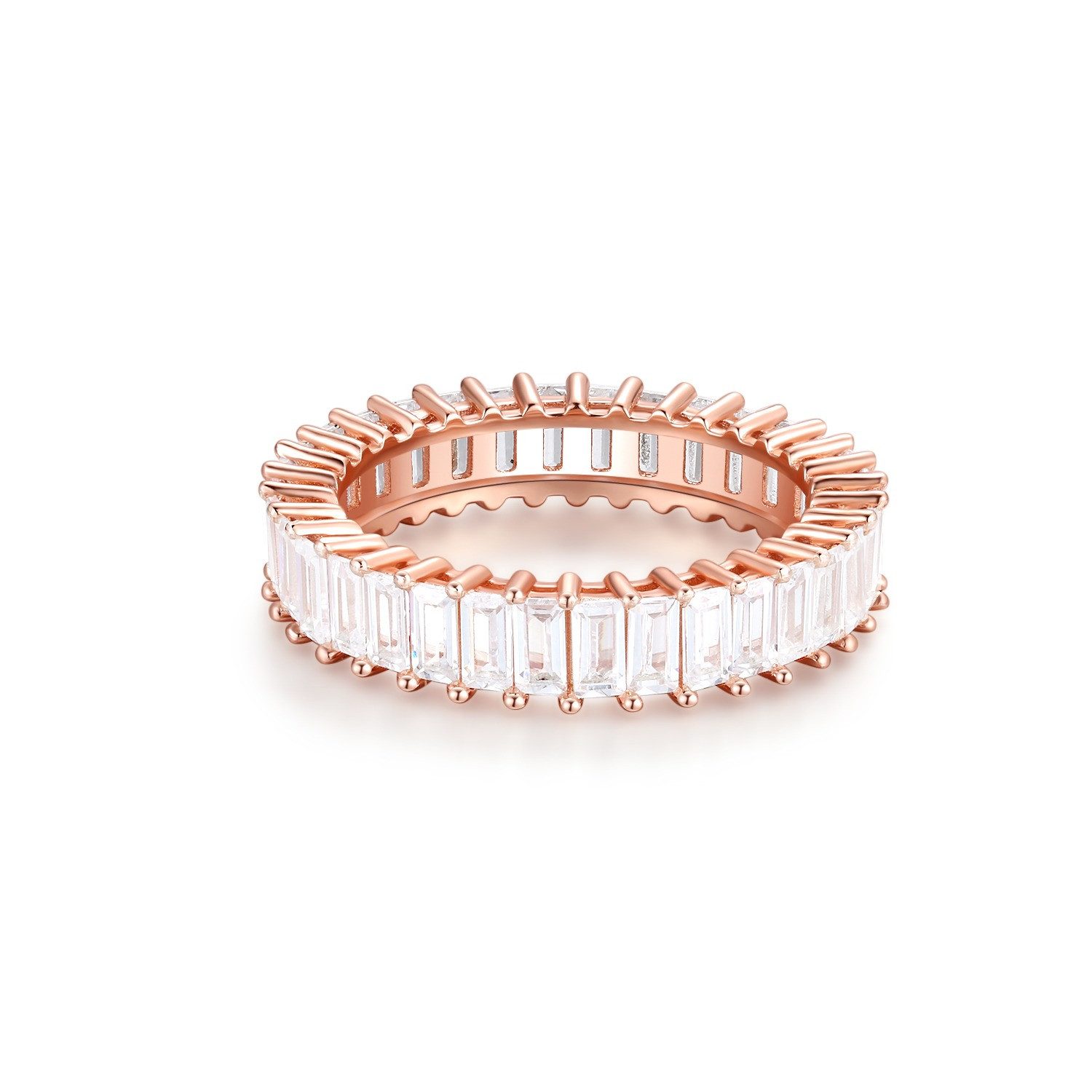Lisandra Scott Silberring 18K Baguette-Eternity-Ring mit günstig online kaufen