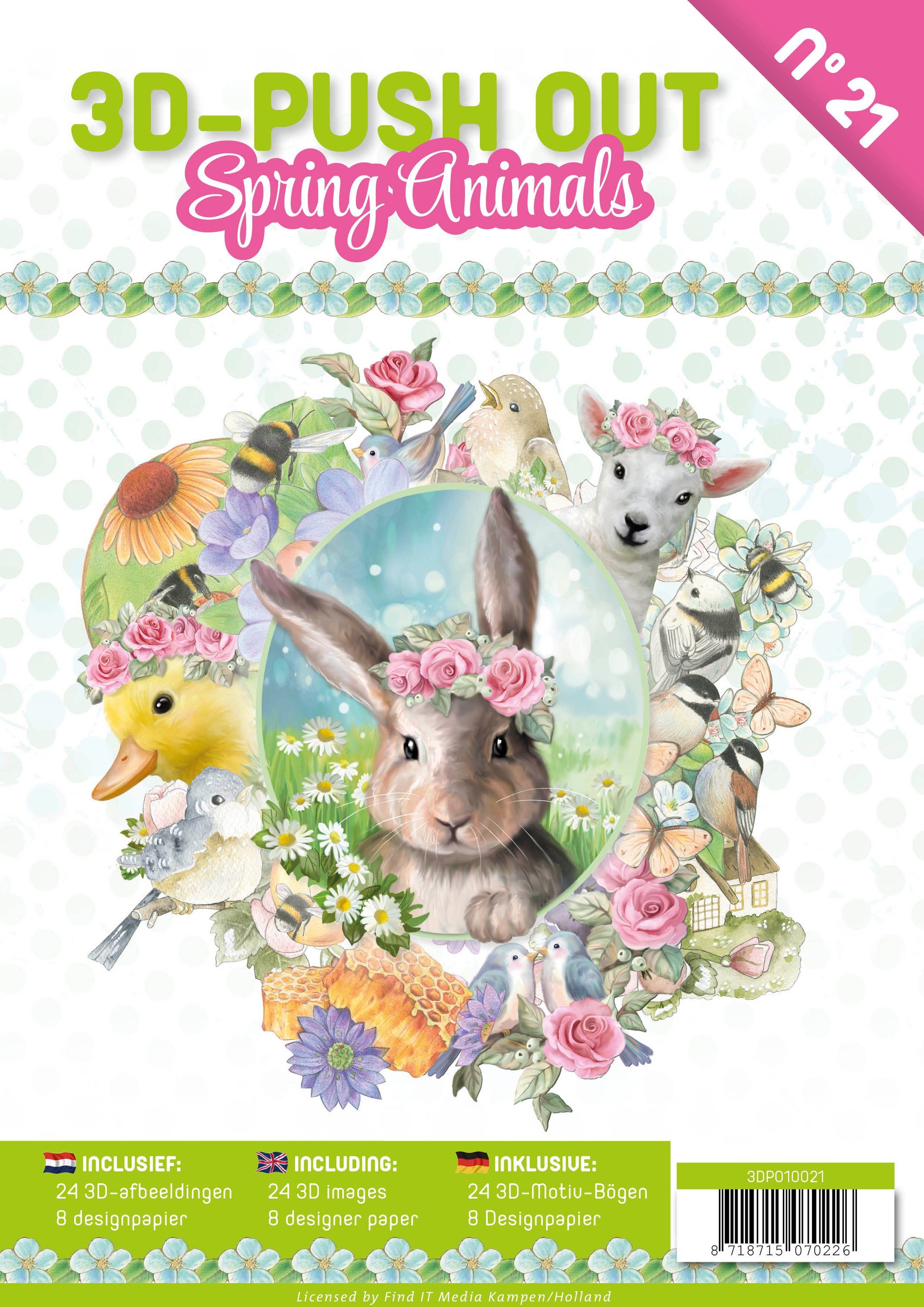 Motivpapier Spring Animals