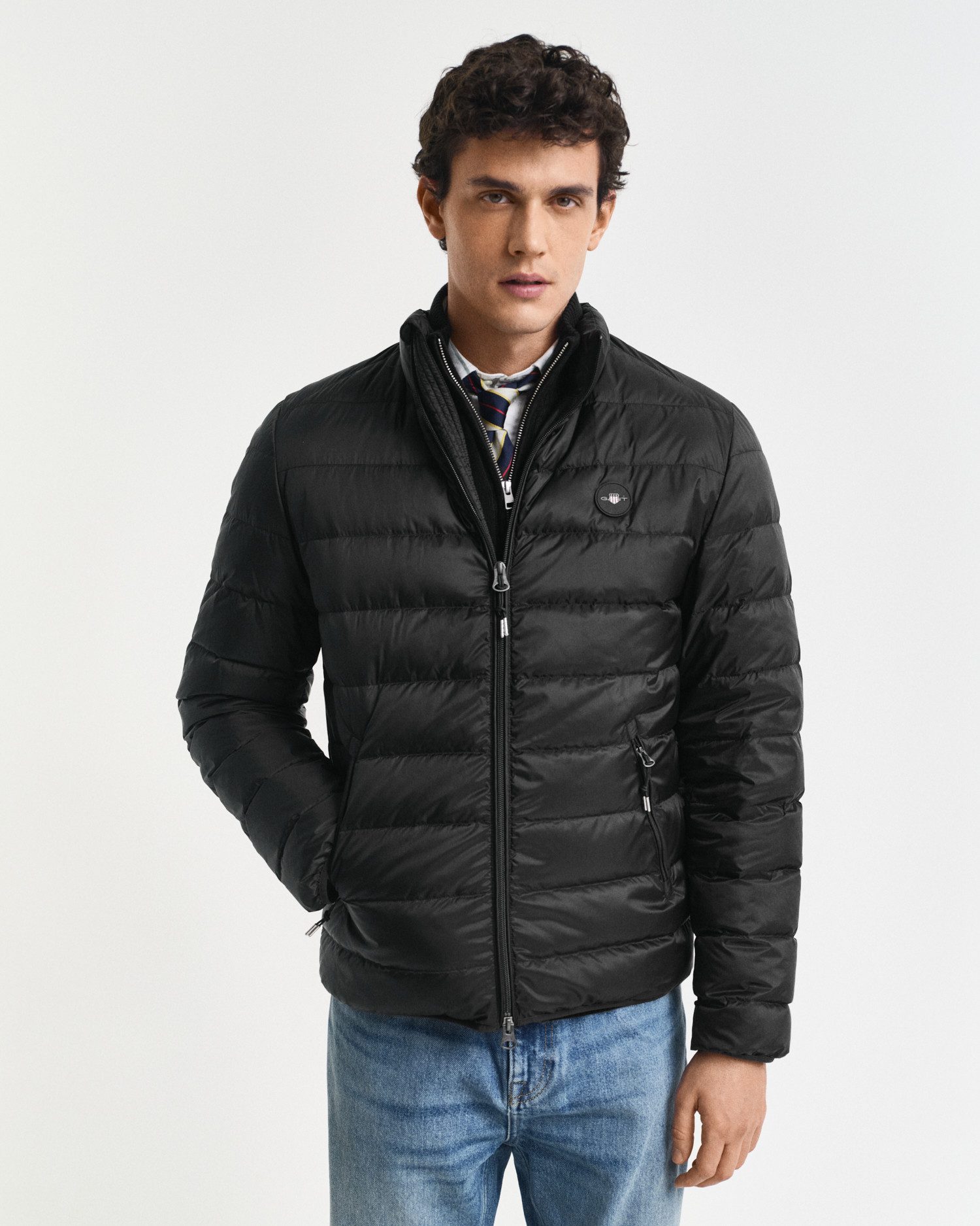 Gant Steppjacke LIGHT DOWN JACKET 2-Wege-Reißverschluss, Übergangsjacke, re günstig online kaufen