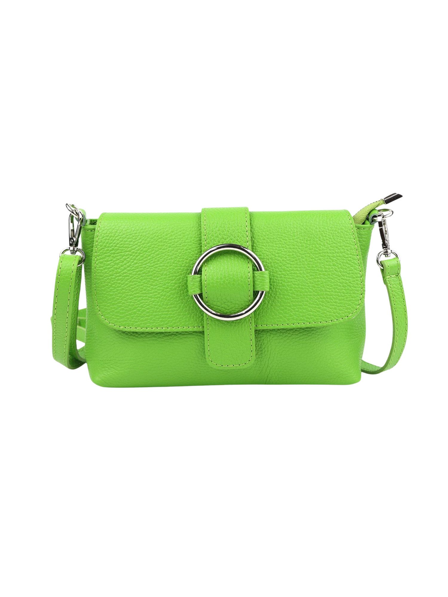 Umhängetasche Damen Schultertasche aus Echtleder – Verstellbarer Schulterriemen