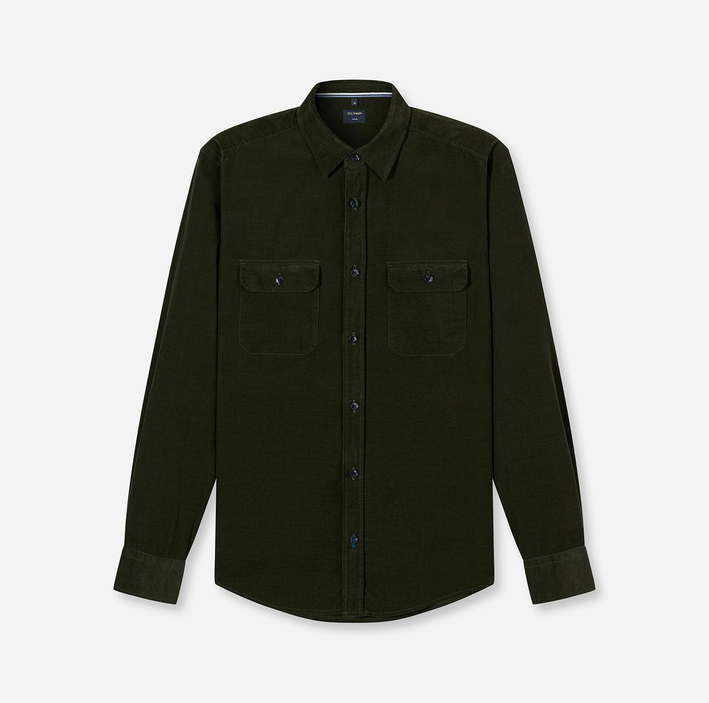OLYMP Langarmhemd Feincord, Businesshemd, Kentkragen, regular fit günstig online kaufen