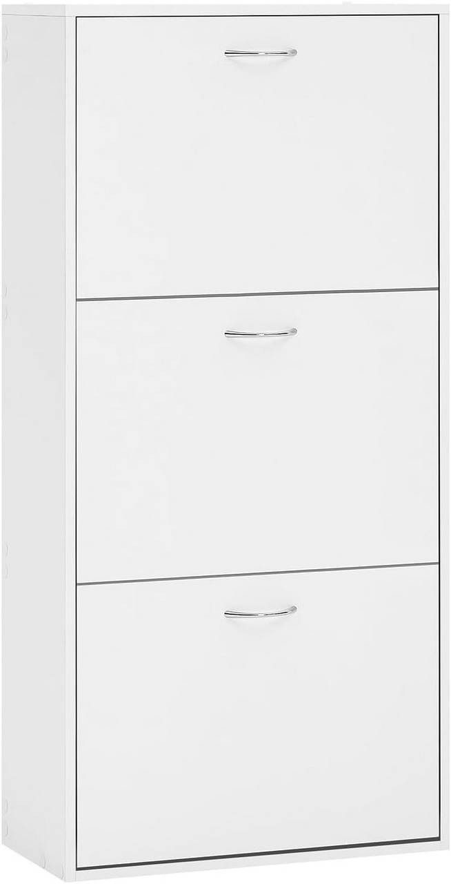 Woltu Schuhschrank (1-St) mit 3 Regale, verstellbaren Trennwänden, für 14-1 günstig online kaufen