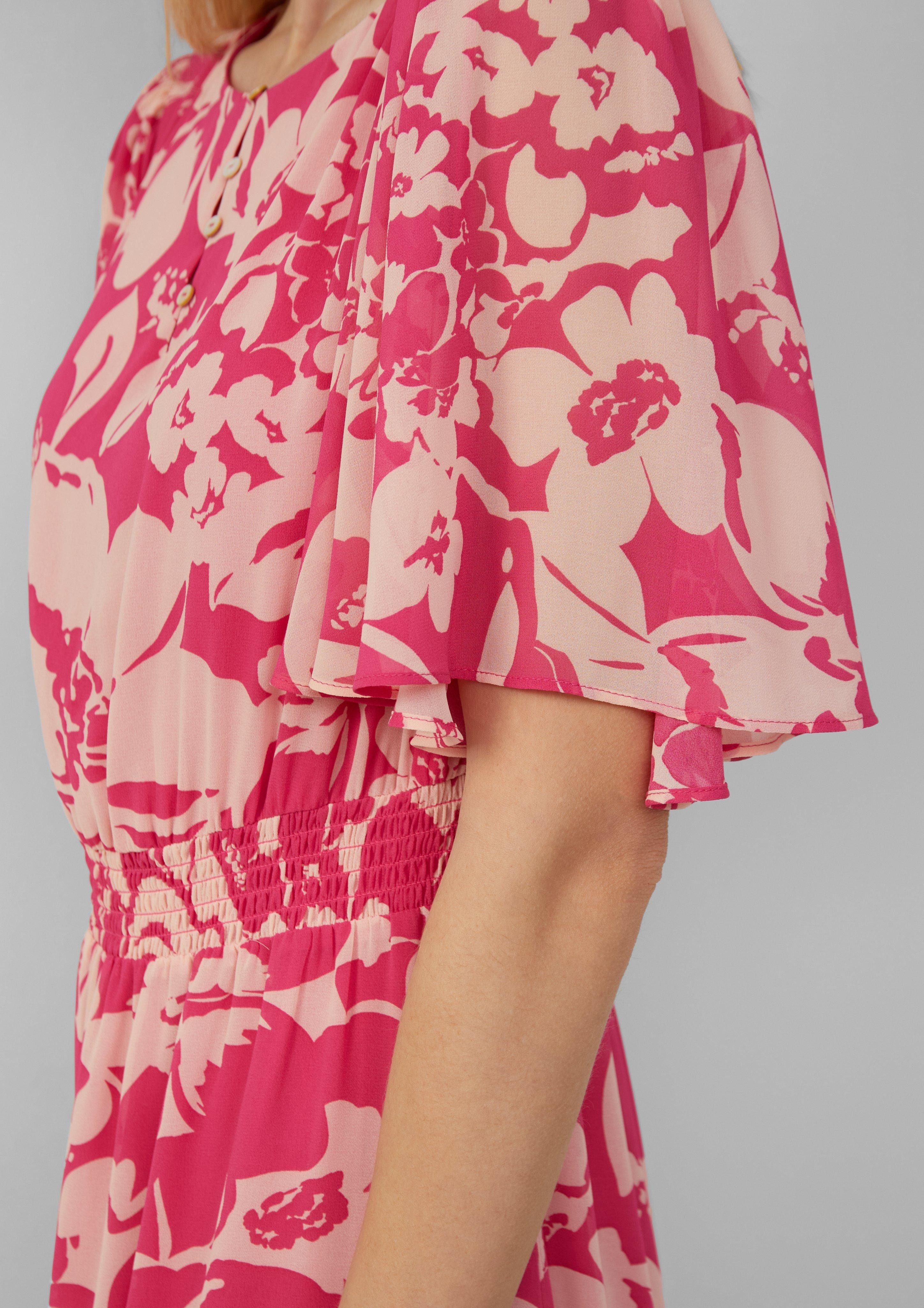 s.Oliver BLACK LABEL Maxikleid Maxikleid aus günstig online kaufen