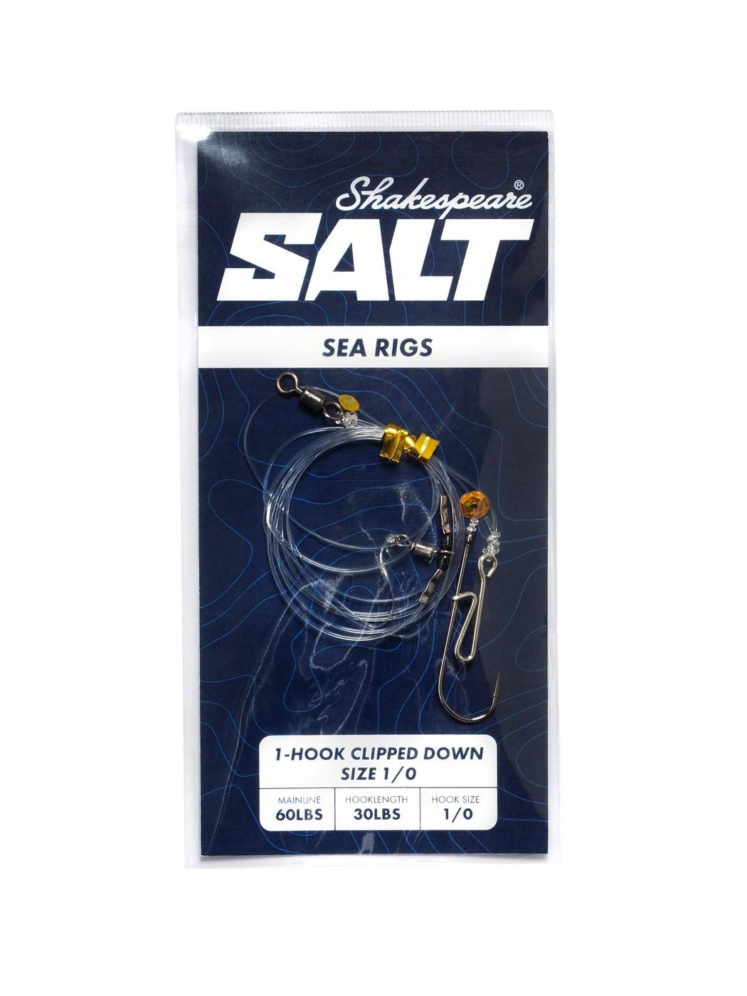 Butthaken Shakespeare 1-Hook Clipped Down Size 1/0