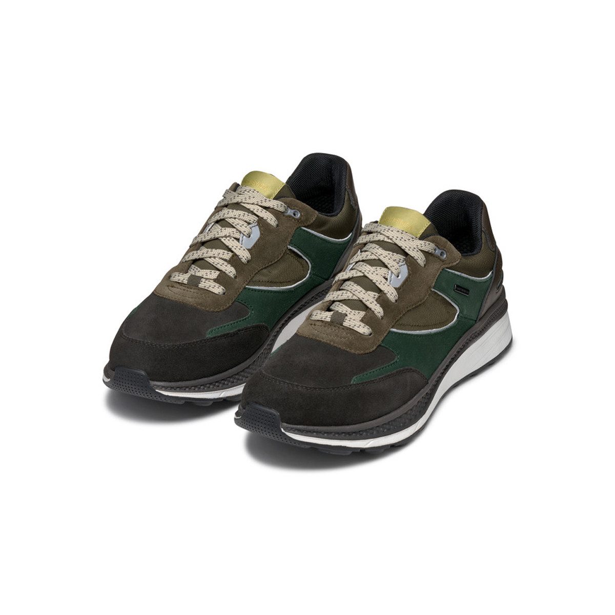 Geox GEOX SPHERICA, Sneaker, Grün kombiniert, Herren Sneaker