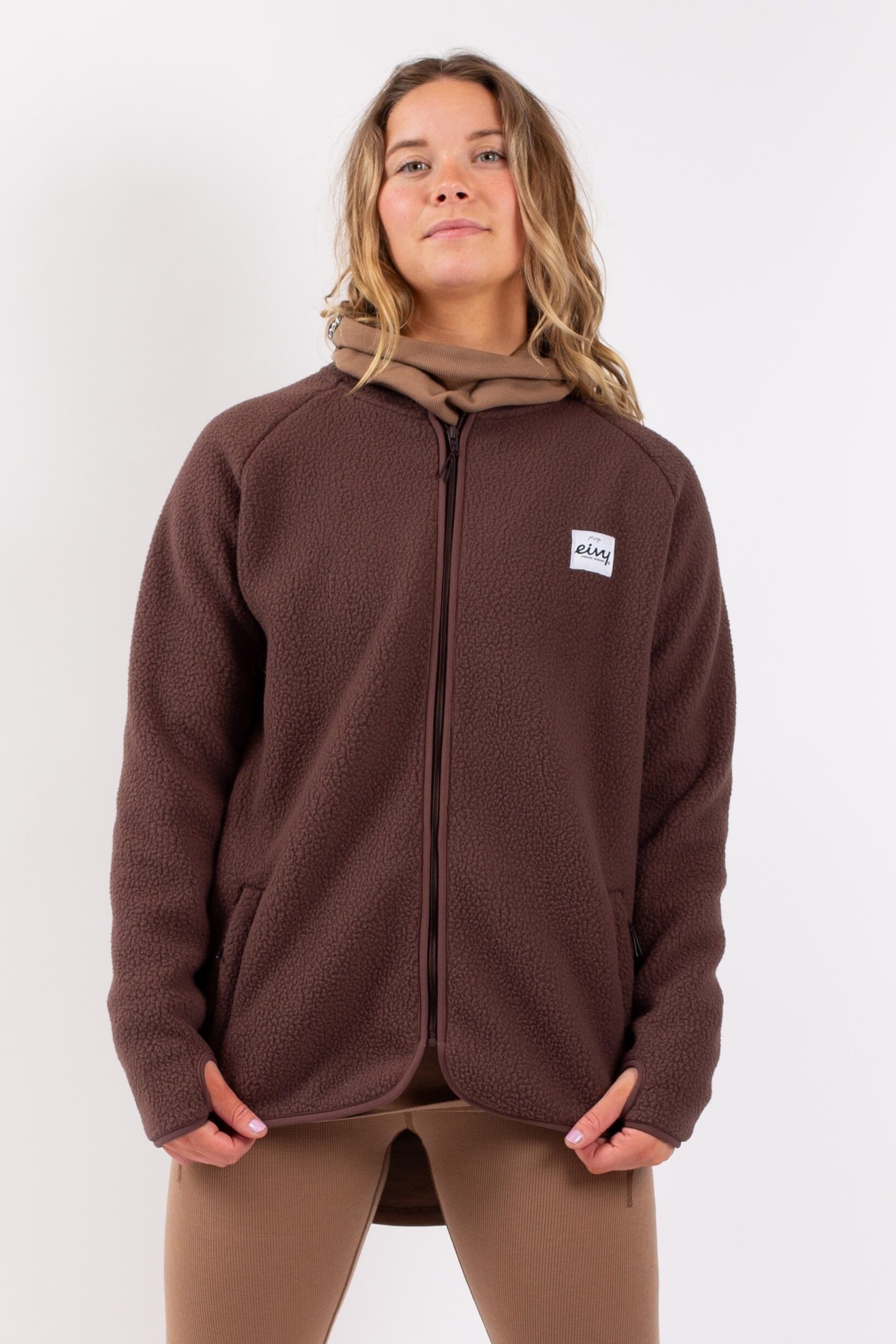 Eivy Fleecejacke mit Stehkragen