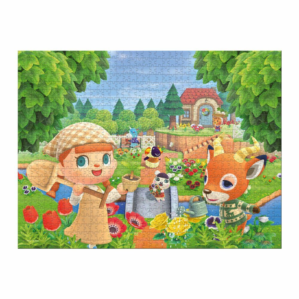 Winning Moves Puzzle Animal Crossing, 1000 Puzzleteile