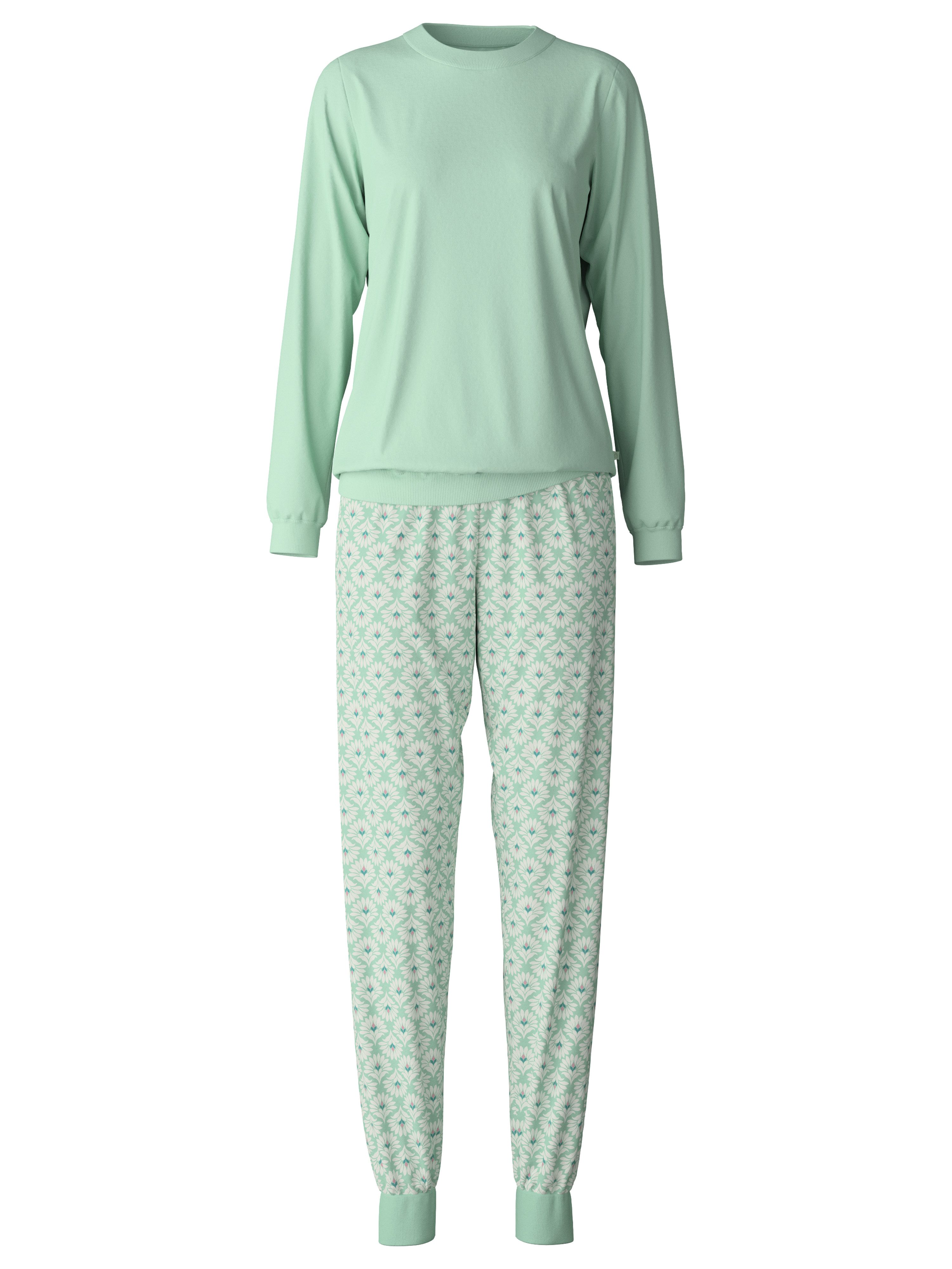 CALIDA Schlafanzug Mystic Nights (2 tlg) Elastischer Hosenbund günstig online kaufen