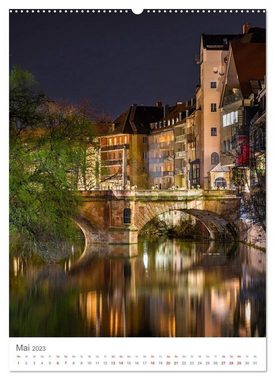 CALVENDO Wandkalender Nürnberg (Premium, hochwertiger DIN A2 Wandkalender 2023, Kunstdruck in Hochglanz)