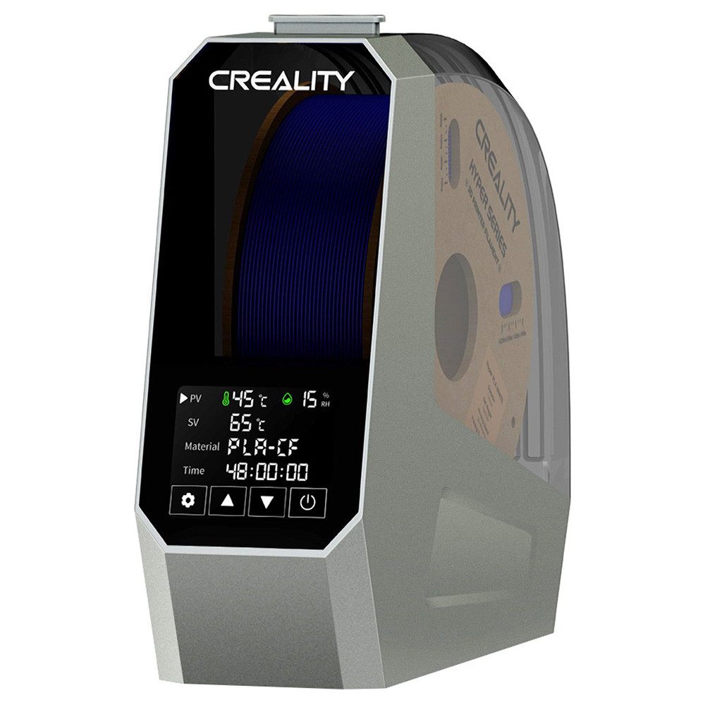 Creality 3д принтер Space Pi Filament Trockner, 3д принтер Dryer Box mit 360° Heizung, Upgraded Filament Dehydrator für PLA ABS PETG TPU 1.75/2.85mm
