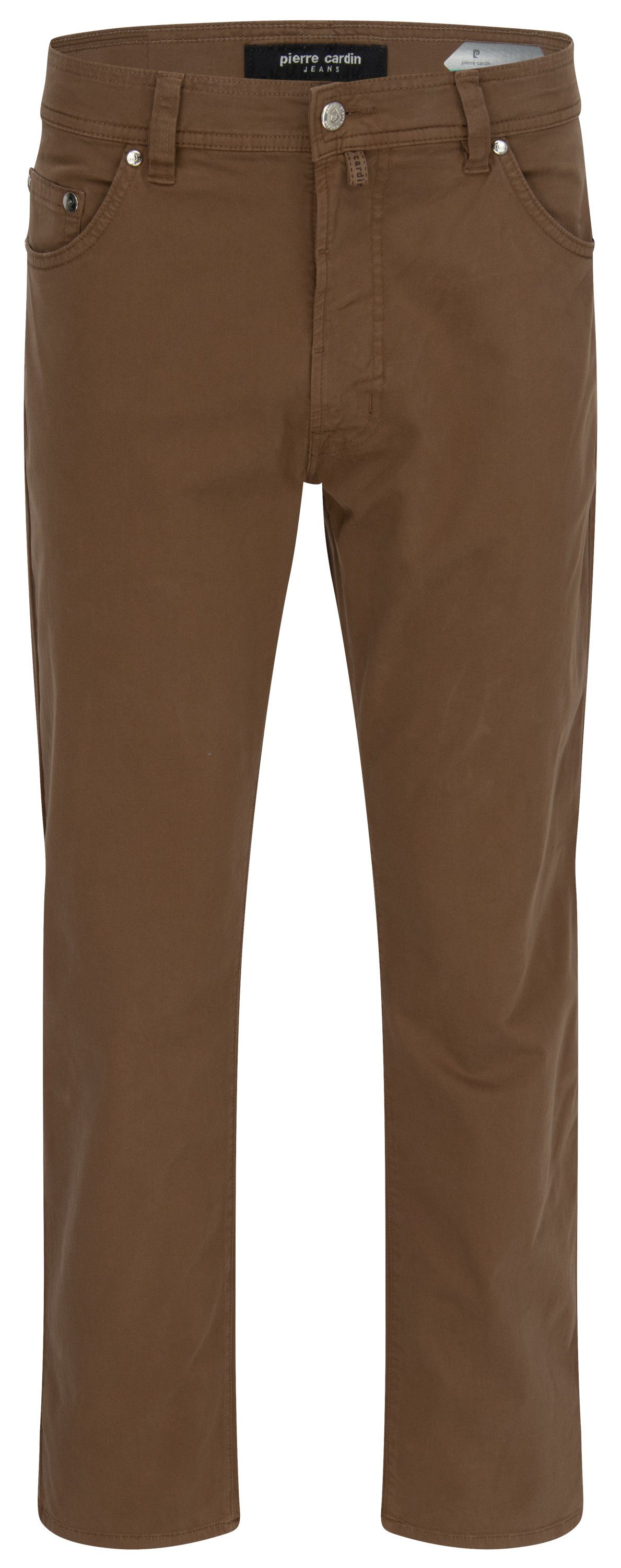 Pierre - Cardin PIERRE 31961 CARDIN Performance 5-Pocket-Jeans DEAUVILLE 2500.70 brownish Plus