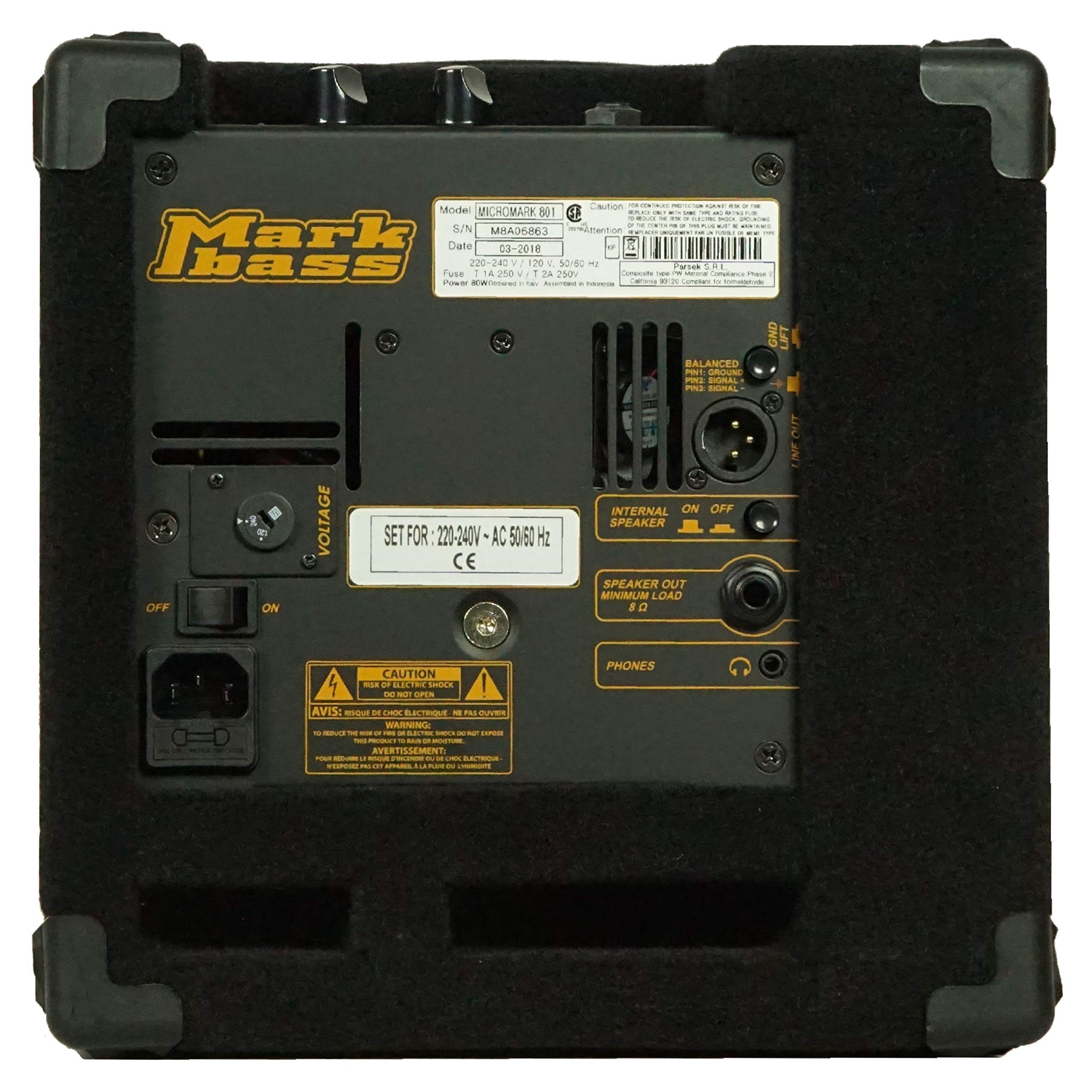 Markbass Verstärker (Micromark 801 - Bass Combo Verstärker)