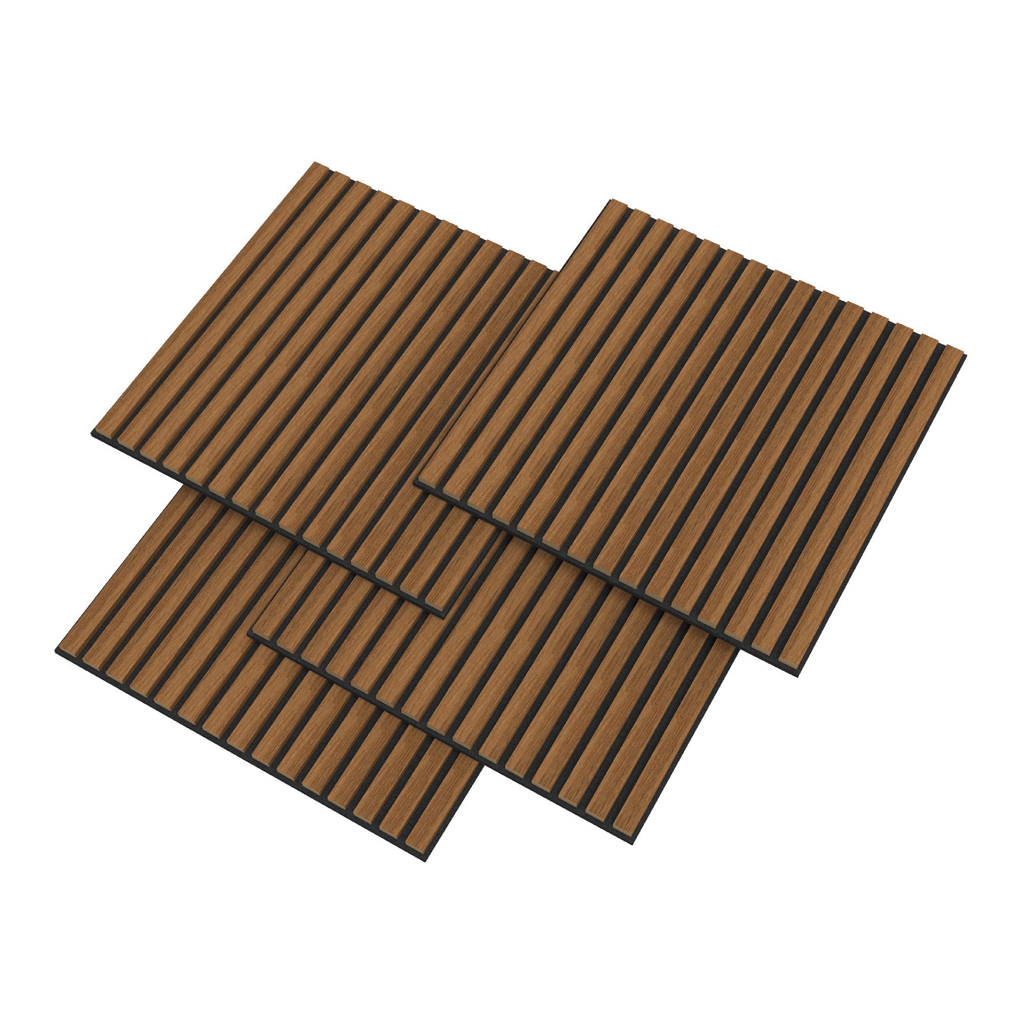 neu.holz 3D Wandpaneel, BxL: 60x60 cm, günstig online kaufen